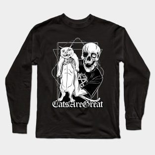 Cats are great Long Sleeve T-Shirt